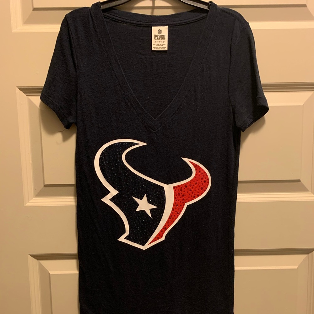 PINK Texans shirt